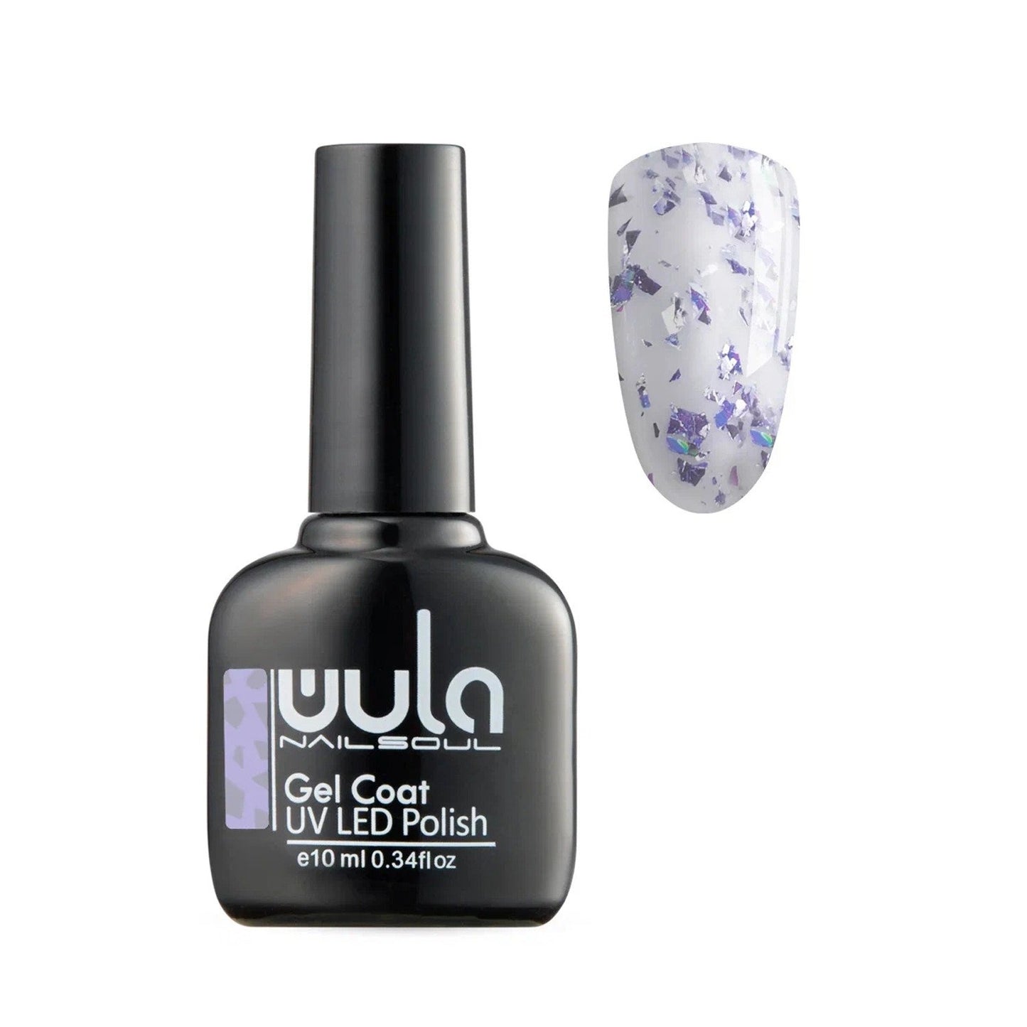 Wula Nailsoul Kalıcı Oje Nailsoul Glitter Rain Simli 10ml Ton 622