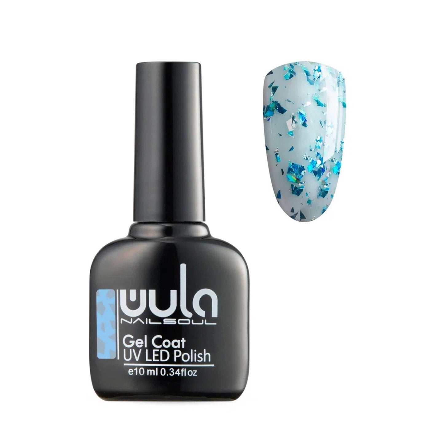 Wula Nailsoul Kalıcı Oje Nailsoul Glitter Rain Simli 10ml Ton 623