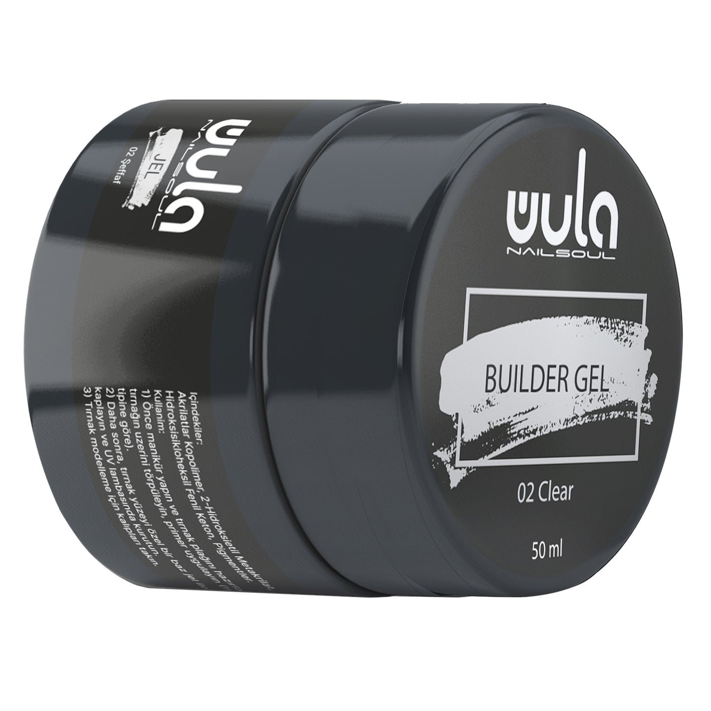 Wula Nailsoul Protez Tırnak Jeli Builder 50ml Clear 02