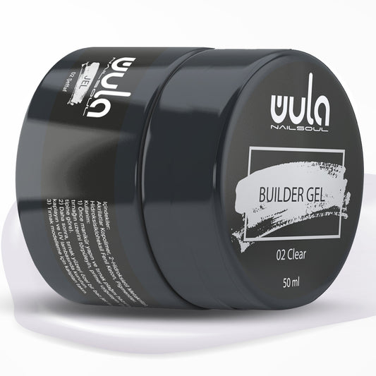 Wula Nailsoul Protez Tırnak Jeli Builder 50ml Clear 02