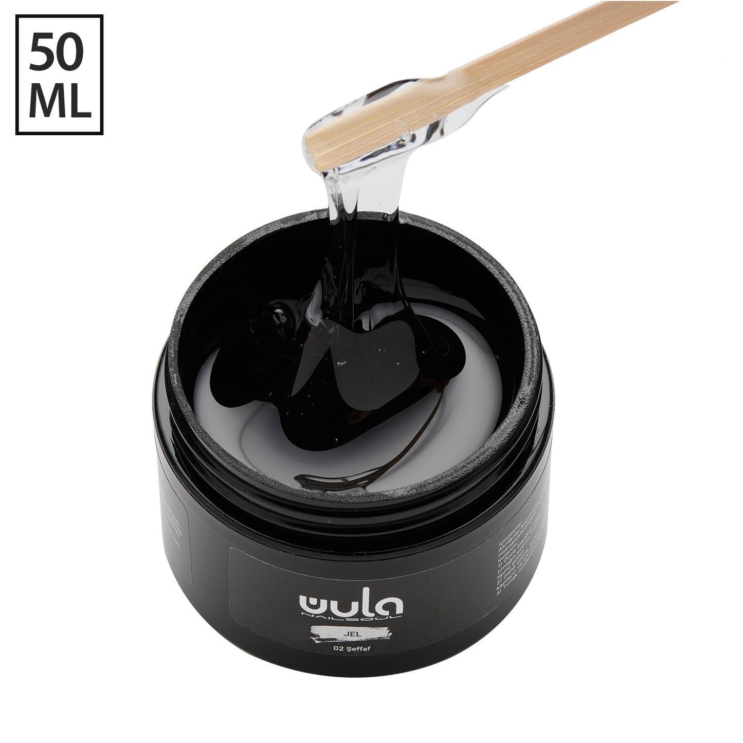 Wula Nailsoul Protez Tırnak Jeli Builder 50ml Clear 02