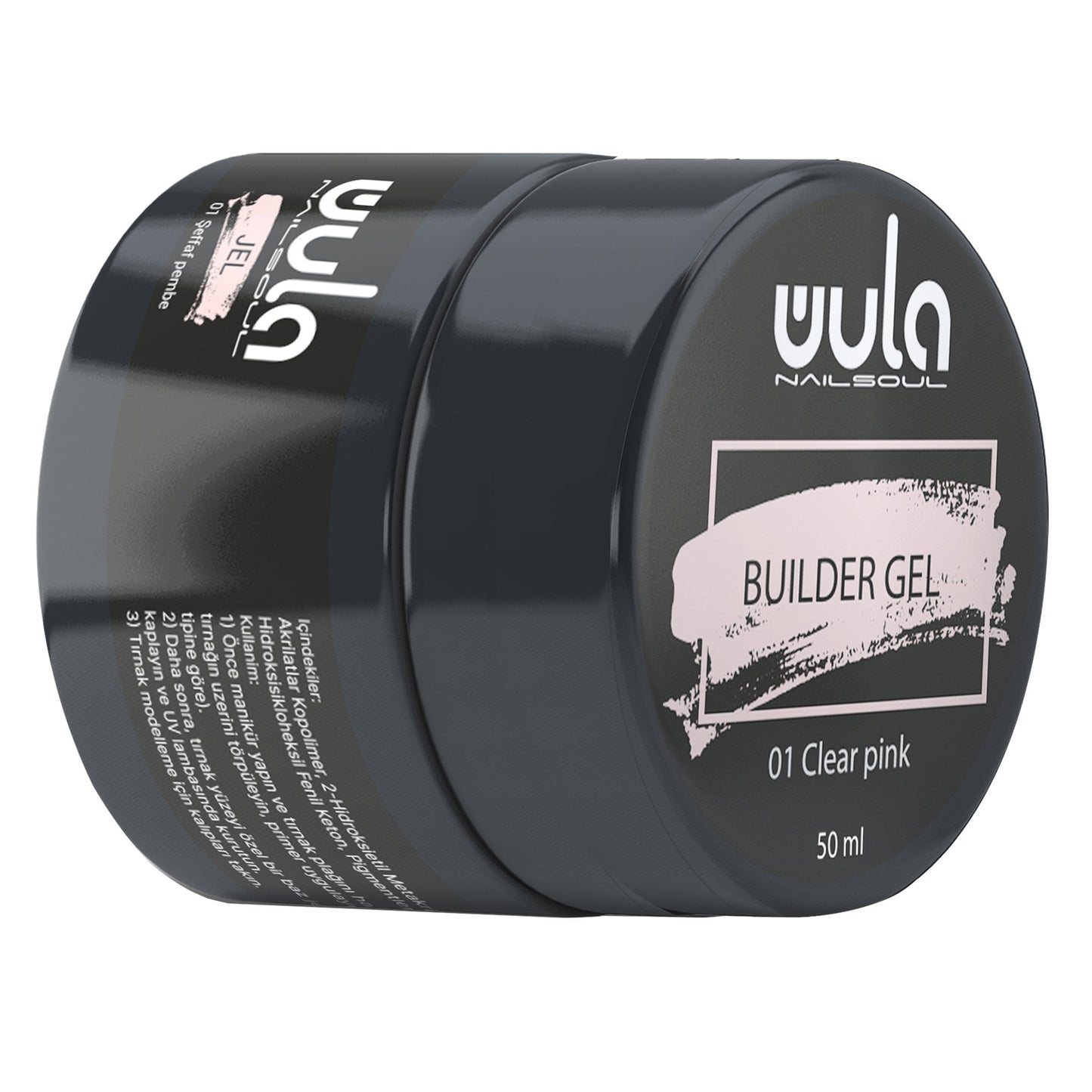 Wula Nailsoul Protez Tırnak Jeli Camouflage 50ml Clear Pink 01