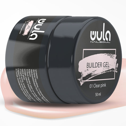 Wula Nailsoul Protez Tırnak Jeli Camouflage 50ml Clear Pink 01