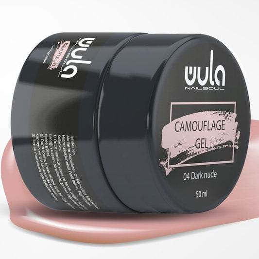 Wula Nailsoul Protez Tırnak Jeli Camouflage 50ml Dark Nude 04