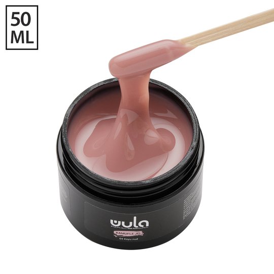 Wula Nailsoul Protez Tırnak Jeli Camouflage 50ml Dark Nude 04